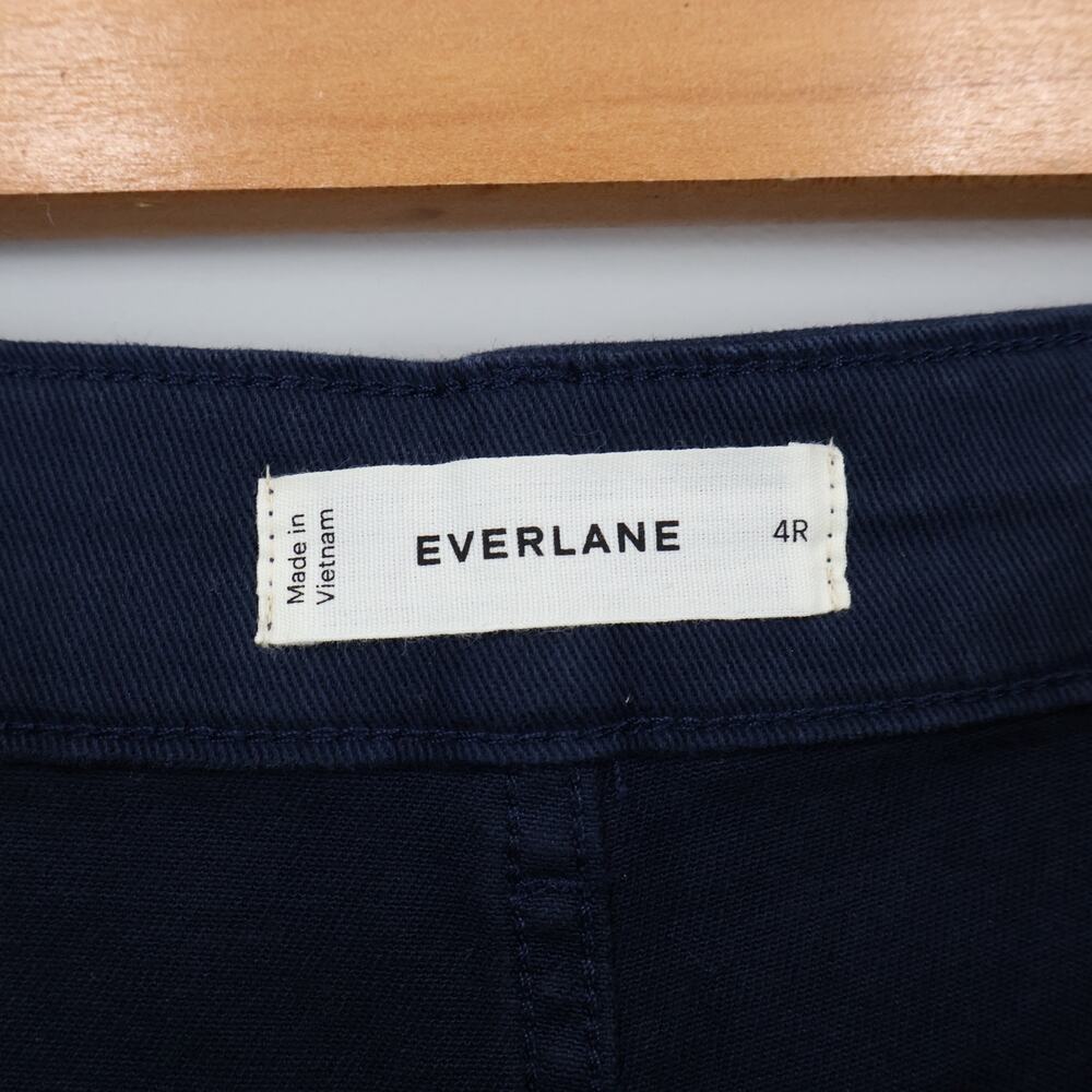 Everlane The Utility Barrel Pant Navy Blue Size 4 Regular NWOT - Picture 4 of 7
